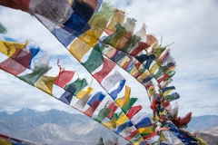 Tibetische Fahnen / Drapeaux de prière tibétains