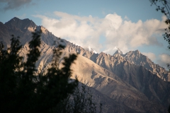 Nubra: lever de soleil / Sonnenaufgang