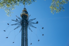 hoch über dem Prater